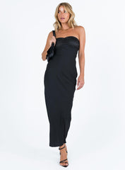 Abeila Midi Dress Black