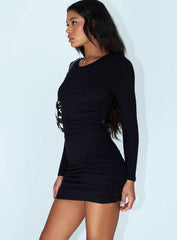 Ayden Mini Dress Black