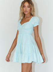 Daniela Mini Dress Blue