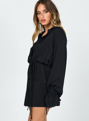 Forbidden Mini Dress Black