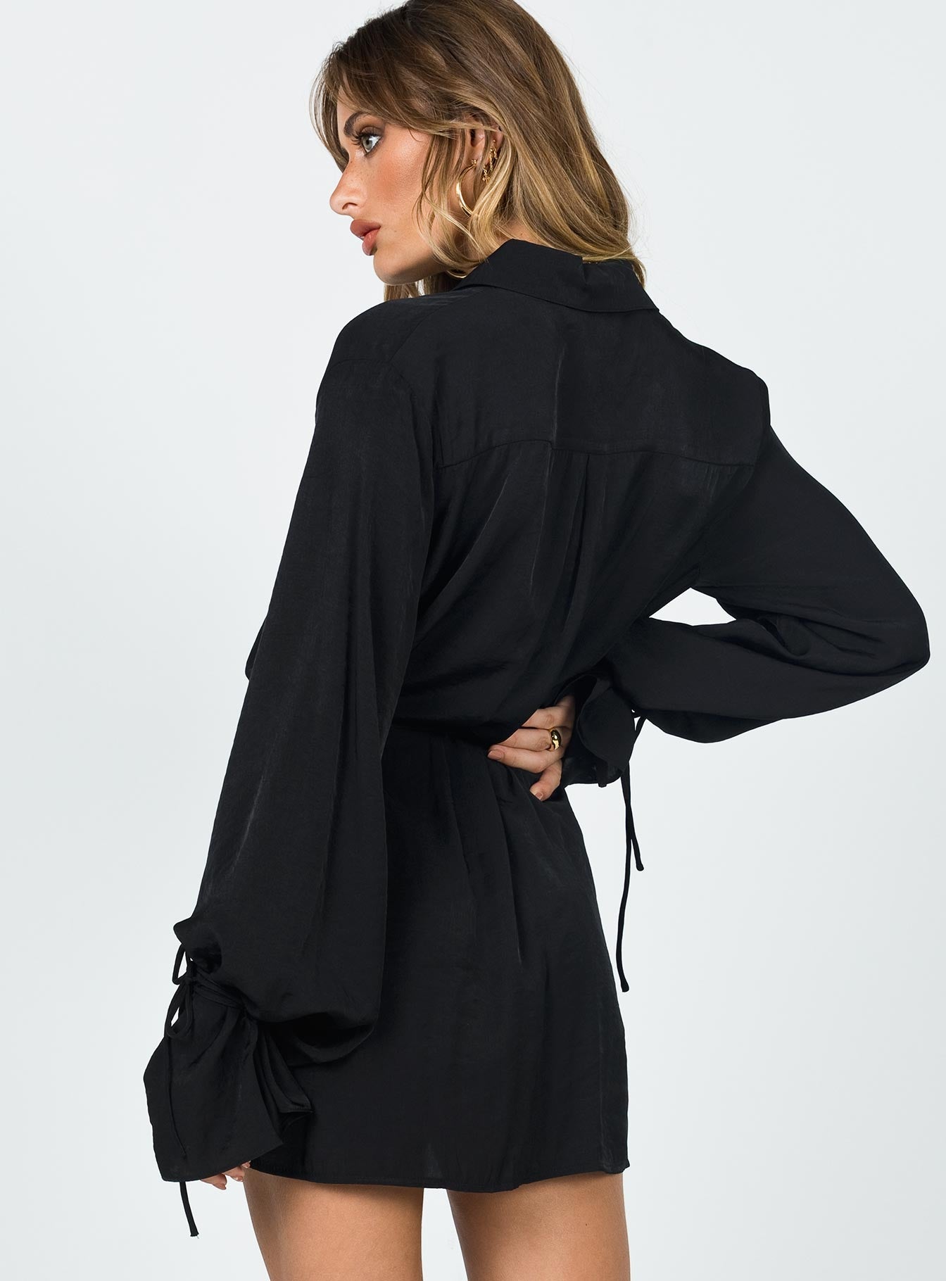 Forbidden Mini Dress Black